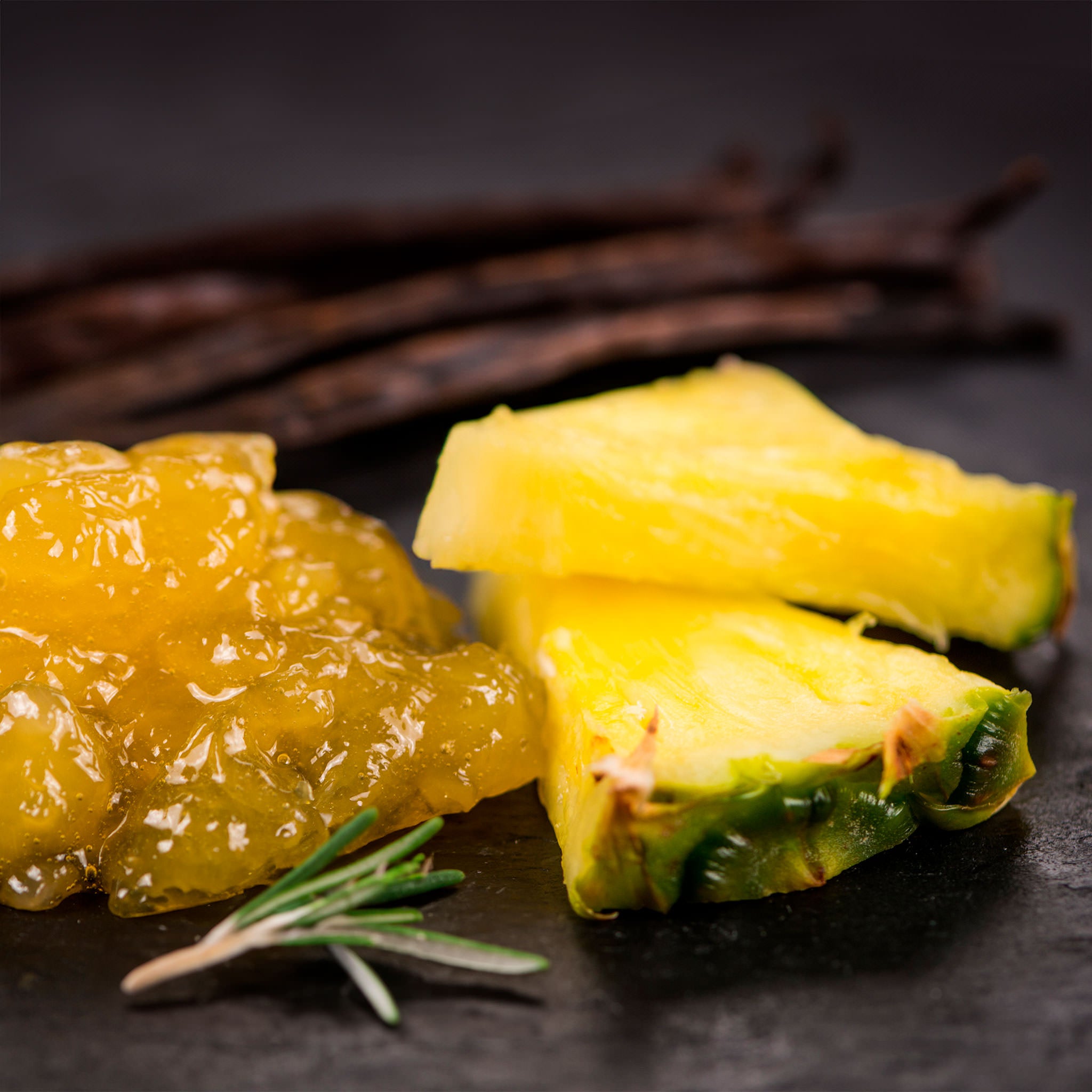 Pineapple Vanilla Rosemary Jam